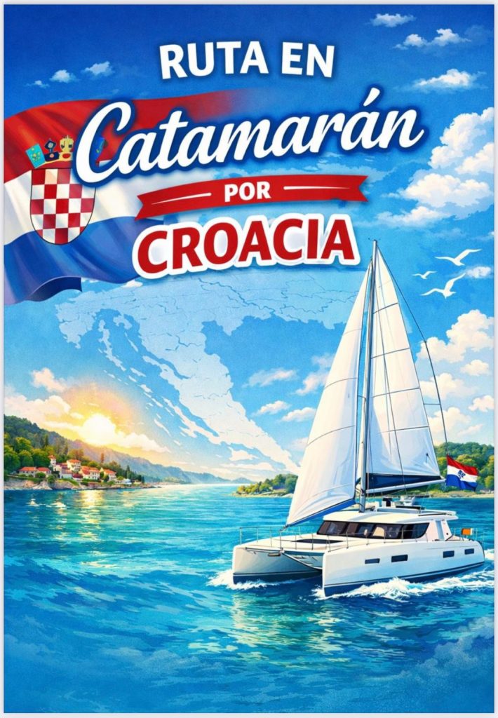 Expedición catamarán Croacia Split islas dálmatas 2026